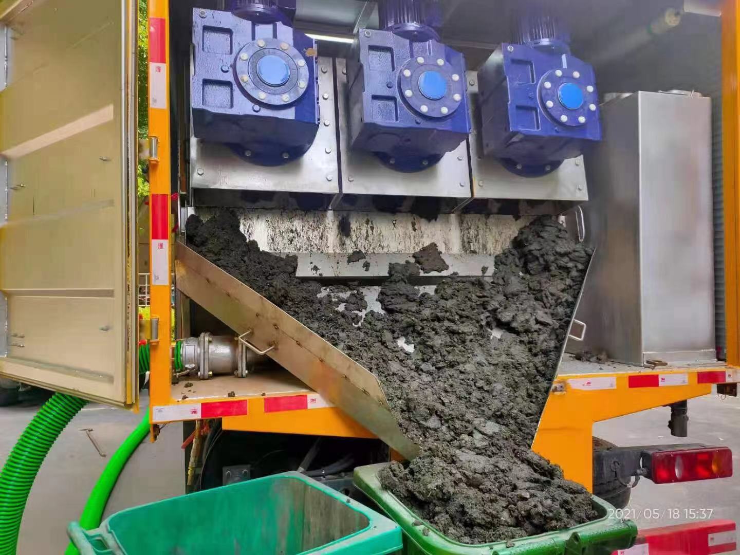 双河化粪池清掏城市维护站-泥浆净化干湿分离处理